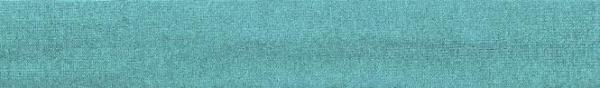 Oaki Doki Jersey Schrägband gefalzt 3m Coupon Aqua Türkis